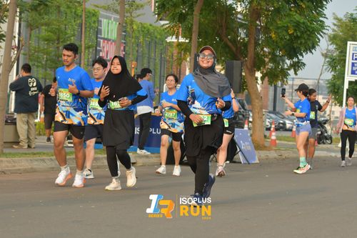 Race photo from ISOPlus Run 2024 Jakarta