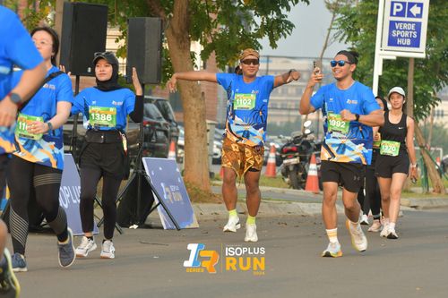 Race photo from ISOPlus Run 2024 Jakarta