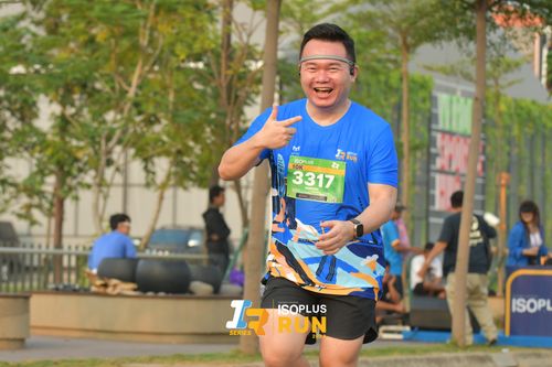 Race photo from ISOPlus Run 2024 Jakarta