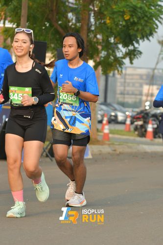 Race photo from ISOPlus Run 2024 Jakarta