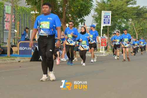 Race photo from ISOPlus Run 2024 Jakarta