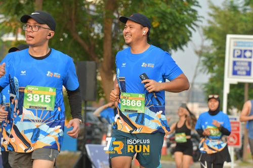 Race photo from ISOPlus Run 2024 Jakarta