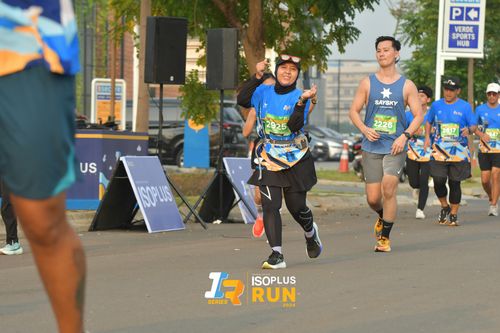 Race photo from ISOPlus Run 2024 Jakarta
