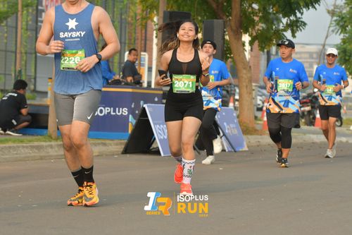 Race photo from ISOPlus Run 2024 Jakarta