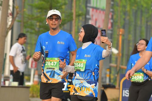 Race photo from ISOPlus Run 2024 Jakarta