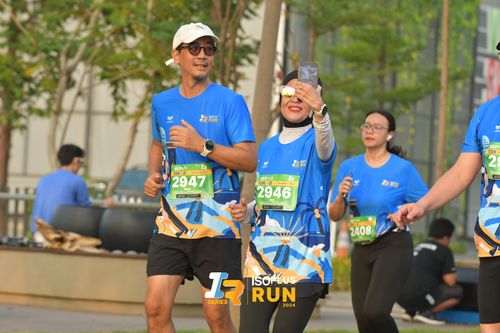 Race photo from ISOPlus Run 2024 Jakarta