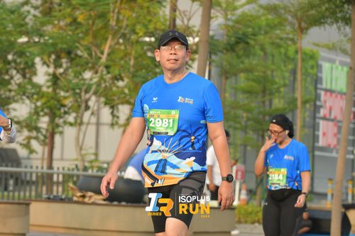 Race photo from ISOPlus Run 2024 Jakarta