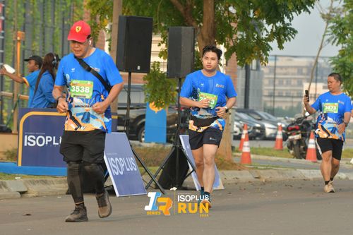 Race photo from ISOPlus Run 2024 Jakarta