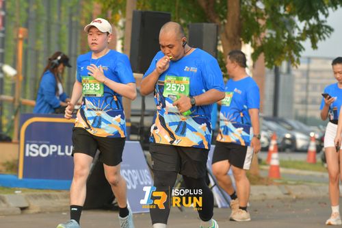 Race photo from ISOPlus Run 2024 Jakarta