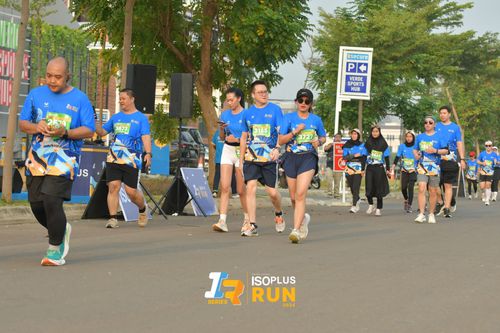 Race photo from ISOPlus Run 2024 Jakarta