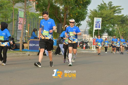 Race photo from ISOPlus Run 2024 Jakarta