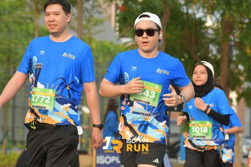Race photo from ISOPlus Run 2024 Jakarta