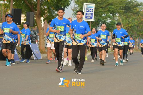 Race photo from ISOPlus Run 2024 Jakarta