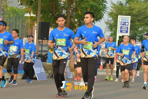 Race photo from ISOPlus Run 2024 Jakarta