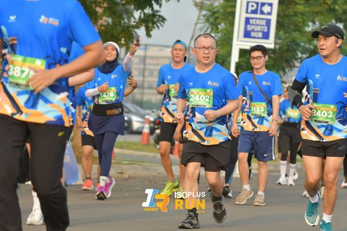 Race photo from ISOPlus Run 2024 Jakarta