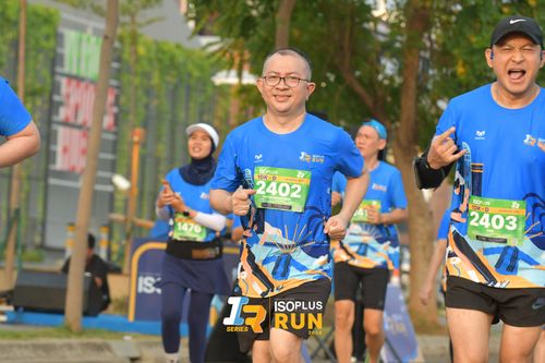 Race photo from ISOPlus Run 2024 Jakarta