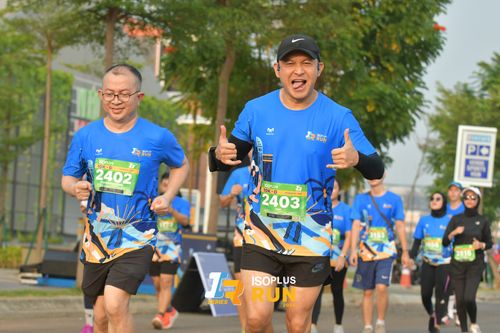 Race photo from ISOPlus Run 2024 Jakarta