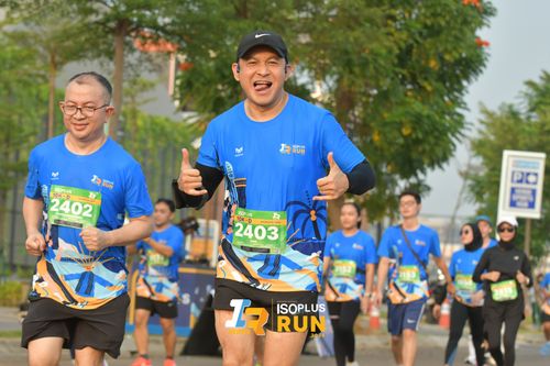Race photo from ISOPlus Run 2024 Jakarta