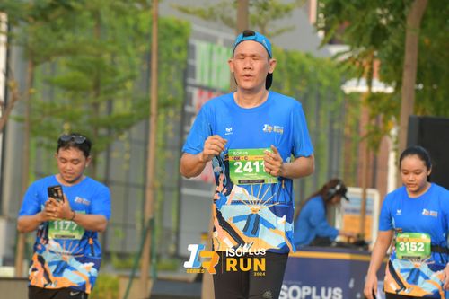 Race photo from ISOPlus Run 2024 Jakarta