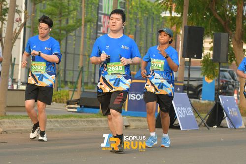 Race photo from ISOPlus Run 2024 Jakarta