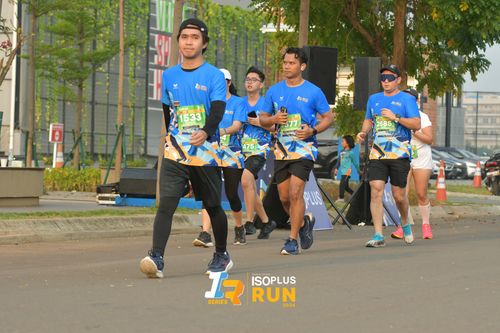 Race photo from ISOPlus Run 2024 Jakarta