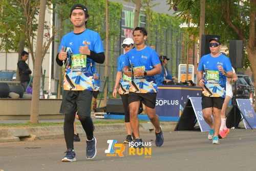 Race photo from ISOPlus Run 2024 Jakarta