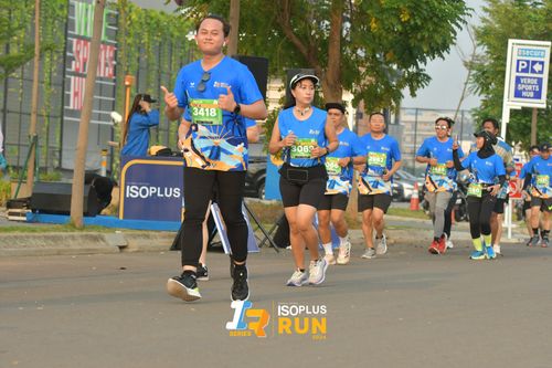 Race photo from ISOPlus Run 2024 Jakarta