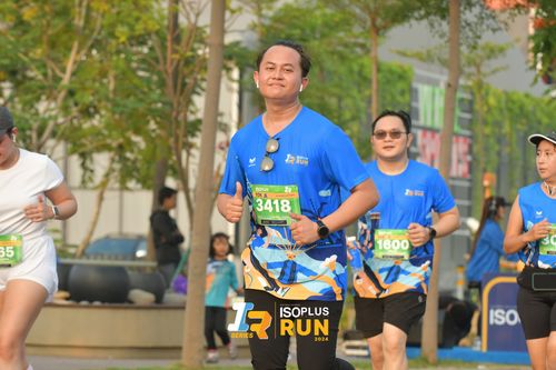 Race photo from ISOPlus Run 2024 Jakarta