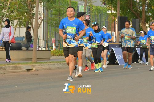 Race photo from ISOPlus Run 2024 Jakarta