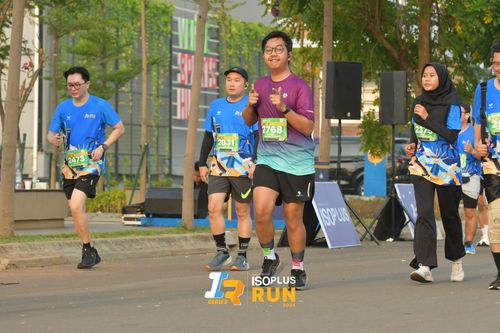 Race photo from ISOPlus Run 2024 Jakarta