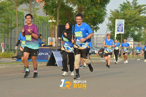 Race photo from ISOPlus Run 2024 Jakarta