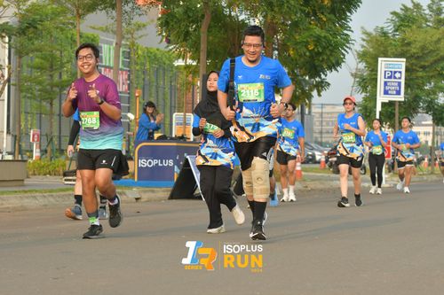 Race photo from ISOPlus Run 2024 Jakarta