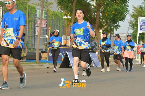 Race photo from ISOPlus Run 2024 Jakarta