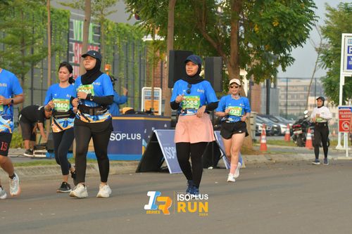 Race photo from ISOPlus Run 2024 Jakarta