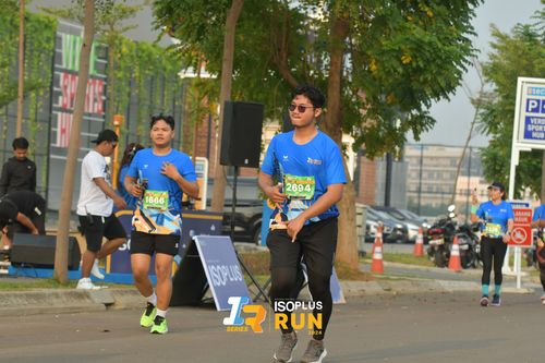 Race photo from ISOPlus Run 2024 Jakarta