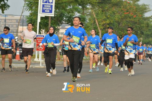 Race photo from ISOPlus Run 2024 Jakarta