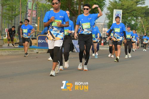 Race photo from ISOPlus Run 2024 Jakarta