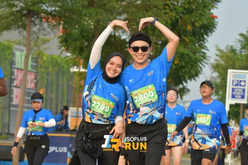 Race photo from ISOPlus Run 2024 Jakarta