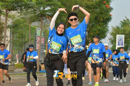 Race photo from ISOPlus Run 2024 Jakarta