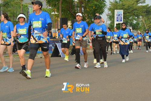Race photo from ISOPlus Run 2024 Jakarta