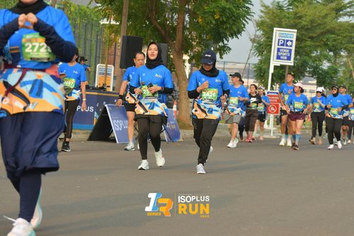 Race photo from ISOPlus Run 2024 Jakarta