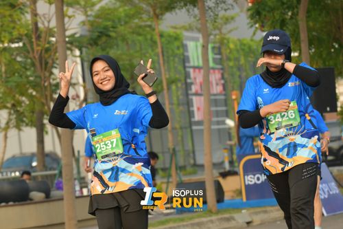 Race photo from ISOPlus Run 2024 Jakarta