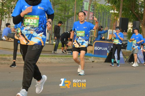 Race photo from ISOPlus Run 2024 Jakarta