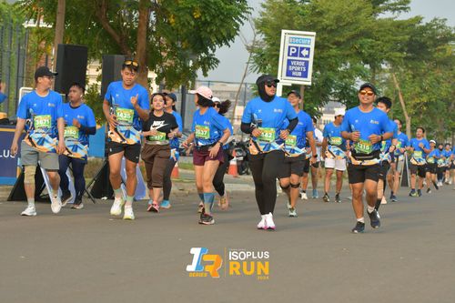 Race photo from ISOPlus Run 2024 Jakarta