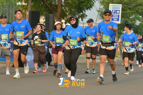 Race photo from ISOPlus Run 2024 Jakarta