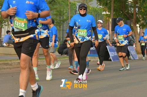 Race photo from ISOPlus Run 2024 Jakarta