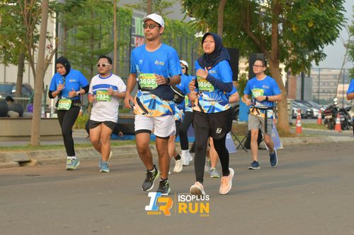 Race photo from ISOPlus Run 2024 Jakarta