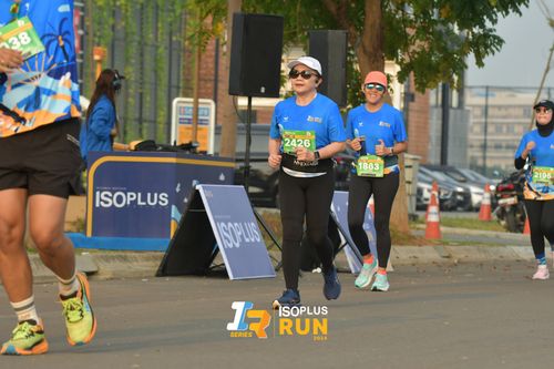 Race photo from ISOPlus Run 2024 Jakarta