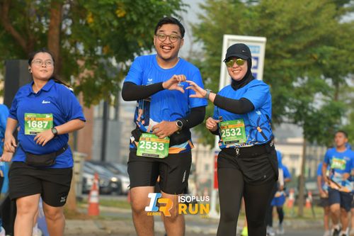 Race photo from ISOPlus Run 2024 Jakarta