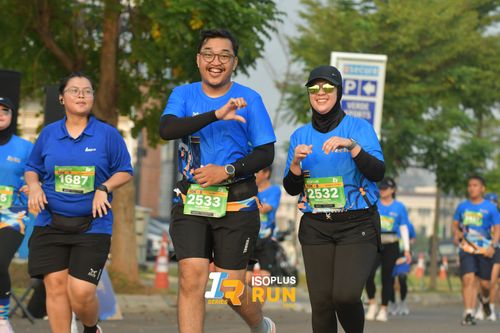 Race photo from ISOPlus Run 2024 Jakarta